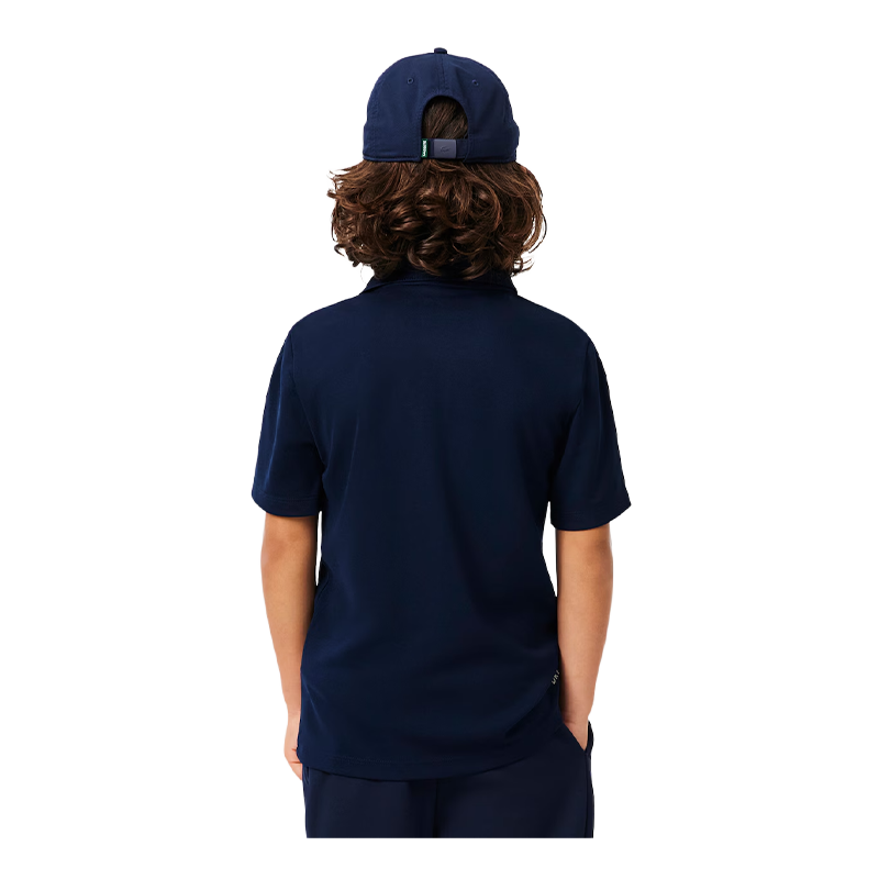 Polo Lacoste Ultra Dry Junior Azul Marino 2026