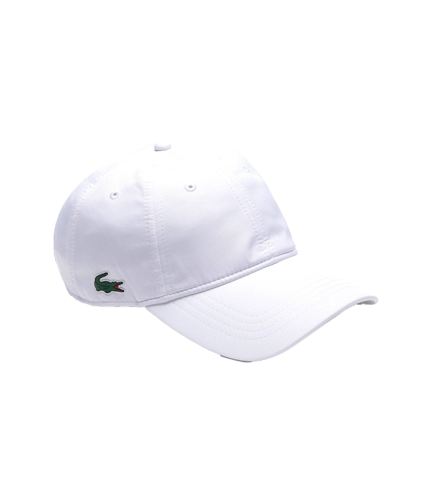 White Lacoste Cap