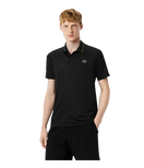 Polo Lacoste x Novak Djokovic Negro 2025