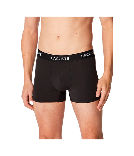 Black Lacoste Pack 3 -Unterhose