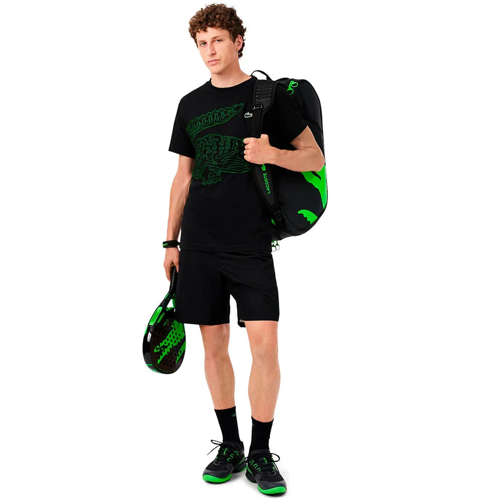 Camiseta Lacoste Ultra Dry Print Black