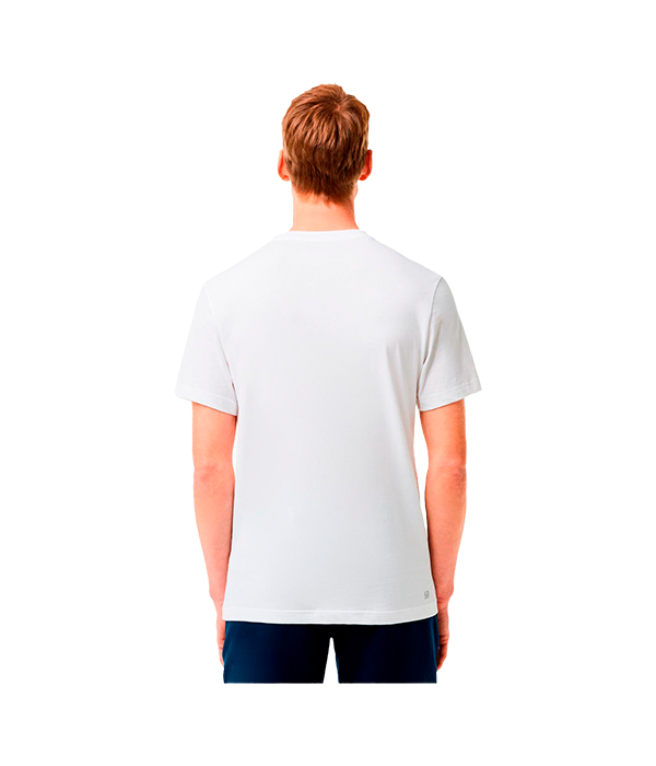 Lacoste Ultra-Dry White Sports T-shirt