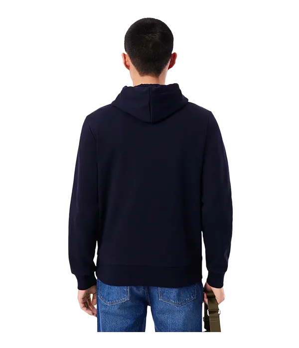 Sudadera Lacoste con Capucha Azul Marino 2025