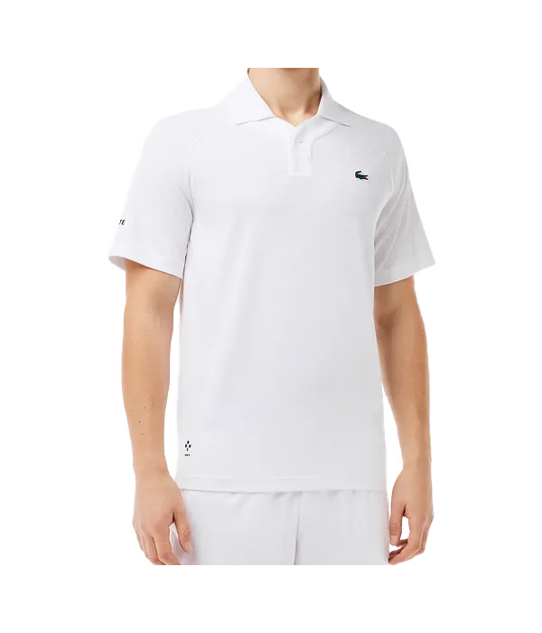 Polo Lacoste Weiß Daniil Medwedew 2024