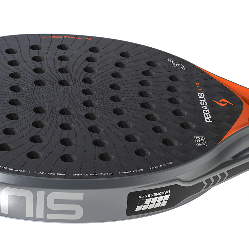Pala de TEST Siux Pegasus Pro 2026 Lava Orange