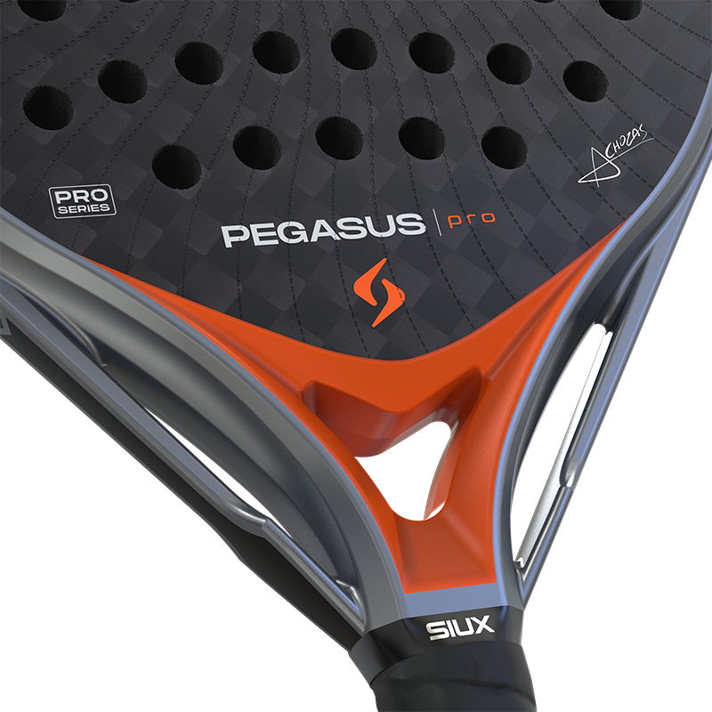 Pala de TEST Siux Pegasus Pro 2026 Lava Orange
