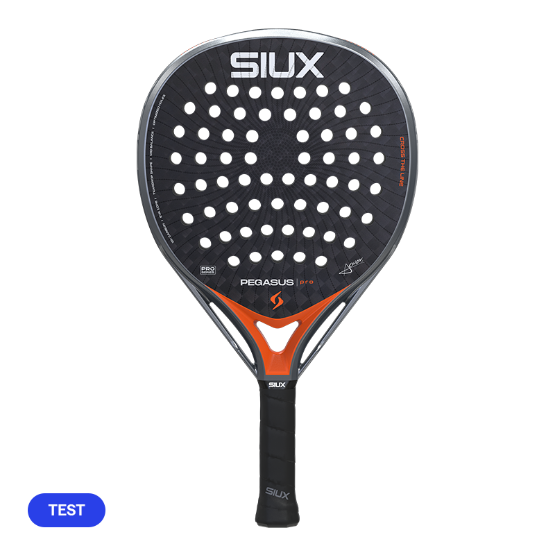 Pala de TEST Siux Pegasus Pro 2026 Lava Orange