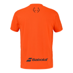 Babolat T-shirt Crew Neck Tee Red Orange 2026 J. Lebron