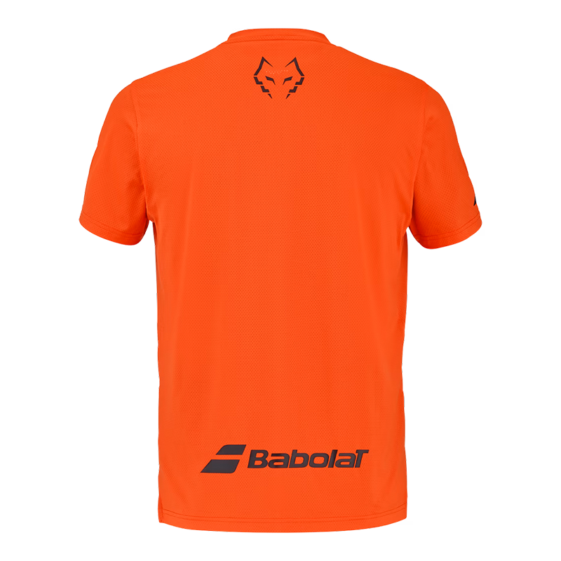 Babolat T-shirt Crew Neck Tee Red Orange 2026 J. Lebron
