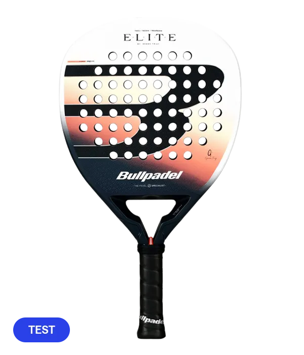 Pala de TEST Pala Bullpadel Elite W 2026