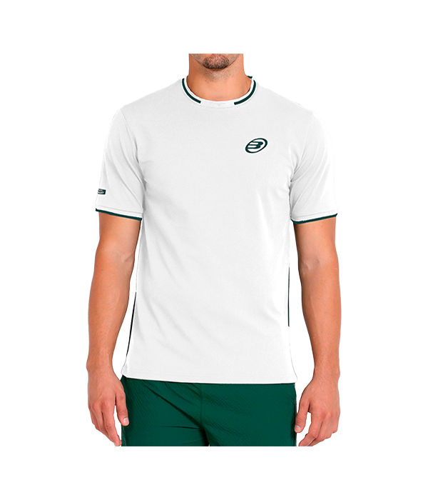 Camiseta Bullpadel Louren  Blanco 2024