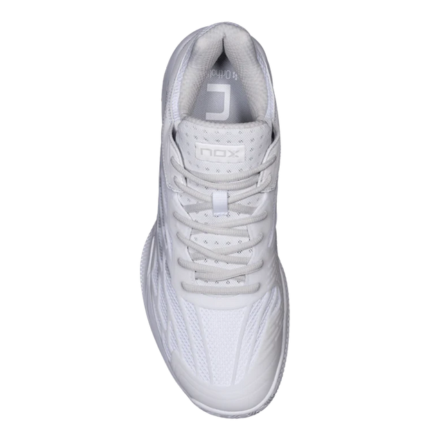 Padel Shoes NOX AT10 Lux White/Gray 2026