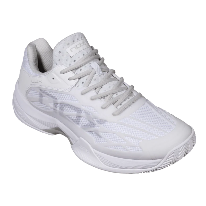 NOX Padel Shoes AT10 Lux White/Grey 2026