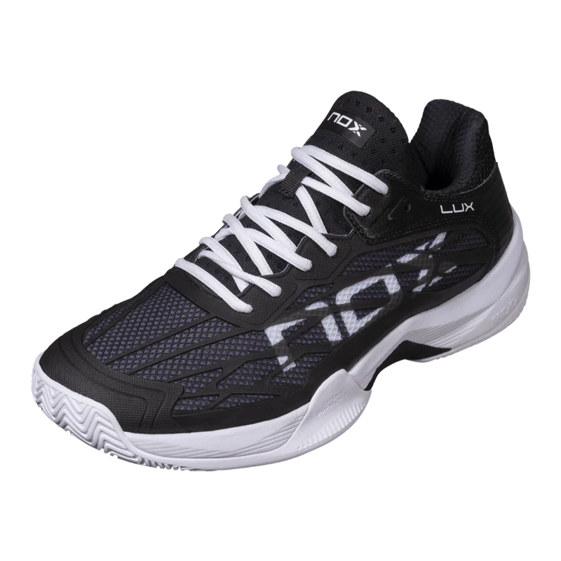 Padel Shoes Nox AT10 Lux Black/White 2026 | PadelPROShop