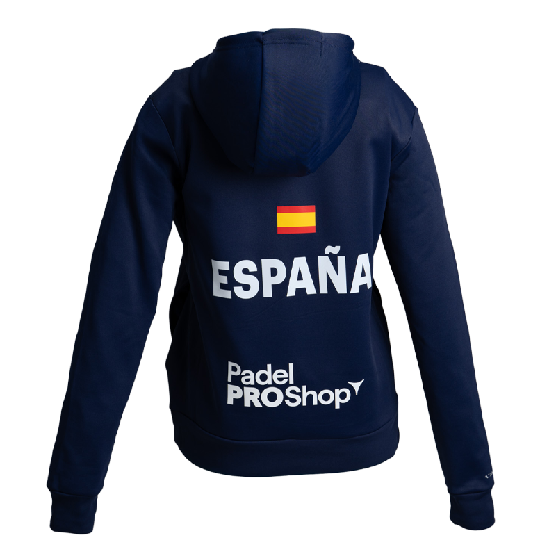 Sweatshirt Bullpadel Official Blue Navy Women 2026 Spanish Federation