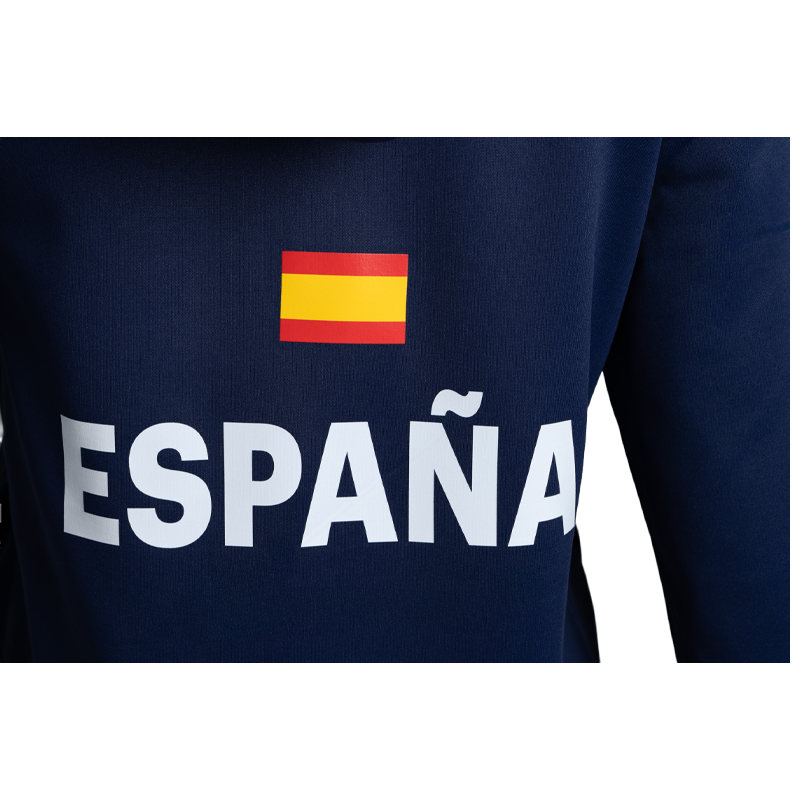 Sweatshirt Bullpadel Official Blue Navy Women 2026 Spanish Federation