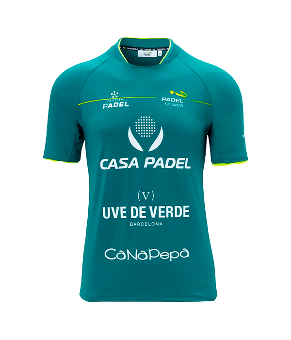 Camiseta Teo Zapata Padel Mi Amor Verde