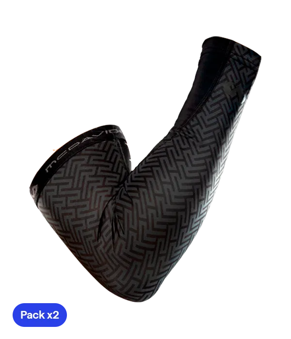 Manchons bras Compression double couche McDavid (x2)