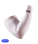 Mangas de Compresión McDavid Blanco (x2)