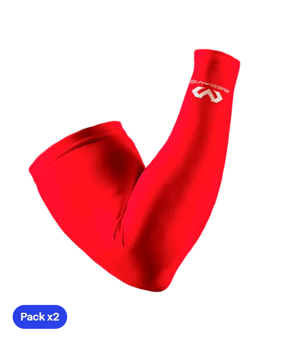 Mangas de Compresión McDavid Rojo (x2)