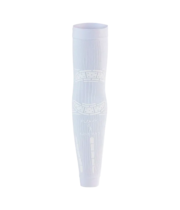 Mangas de Compresión Floky No Strain Blanco