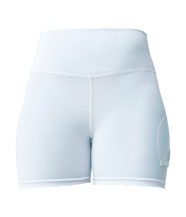 Born Living Yoga Volley White Shorts