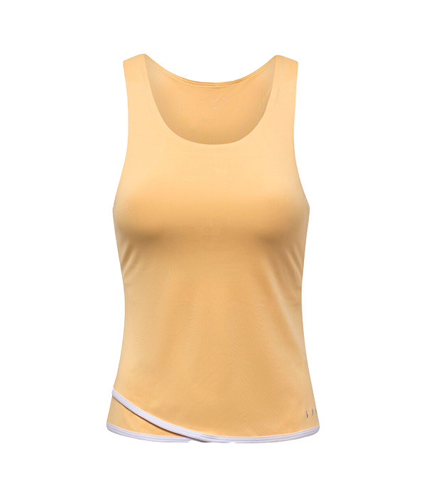 Born Living Yoga Smash Yellow Tank Top