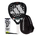 Pack Pala Adidas Metalbone 3.4 2025 Ale Galán + Paletero Oxdog Ultra Tour Negro + Pelotas Oxdog BOOST+