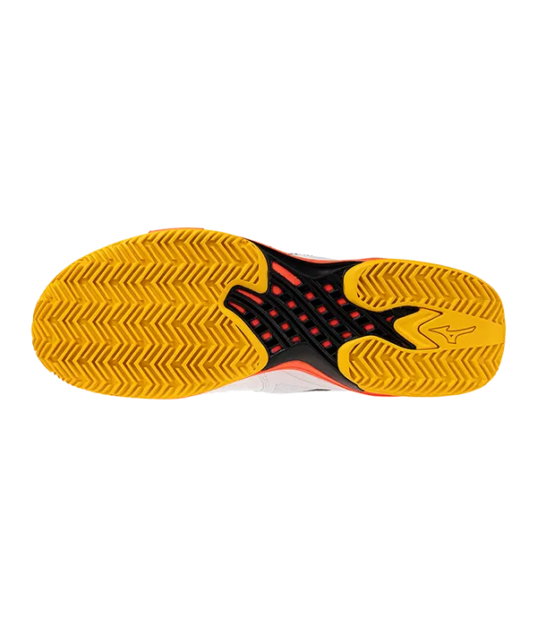 Mizuno Padel Shoes Wave Exceed Tour 6CC White/Orange 2025