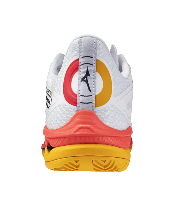 Mizuno Padel Shoes Wave Exceed Tour 6CC White/Orange 2025