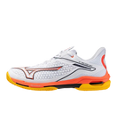 Zapatillas Mizuno Wave Exceed Tour 6CC Blanco/Naranja 2025