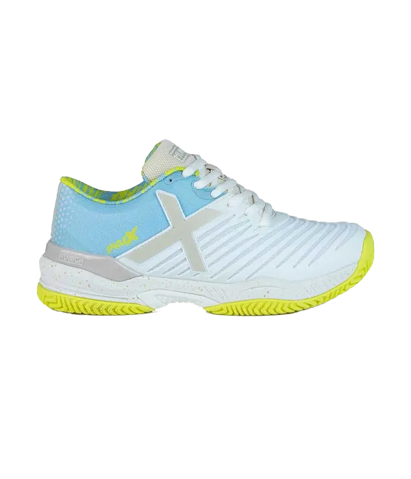 Zapatillas Munich Padx 42 Blanco/Azul Claro