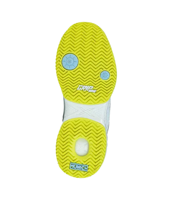 Zapatillas Munich Padx 42 Blanco/Azul Claro