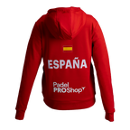 Sweatshirt Bullpadel Official Red Women 2026 Spanish Federation