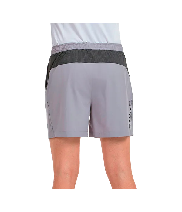 Pantalón Corto Bullpadel Muinos Gris 2025