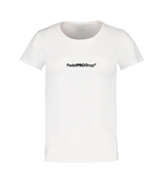 Cotton T-shirt woman PadelPROShop white 