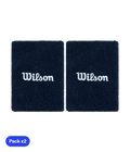 Long Wristbands Wilson Blue Marine 2025 (x2)