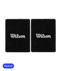 Long Wristbands Wilson Black 2025 (x2)