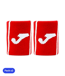 Muñequeras Joma Game Corta Rojo (Pack x2)