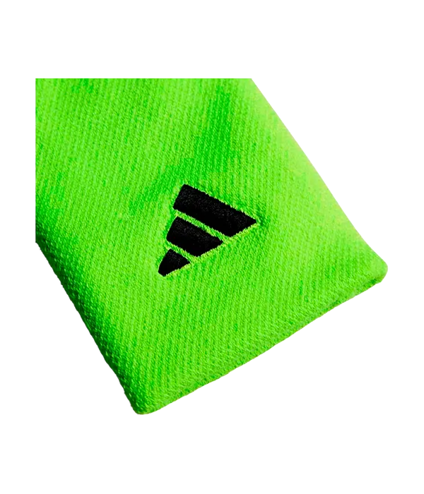 Muñequera Adidas Larga Logo Pequeño 2025 Verde (Pack x 2)