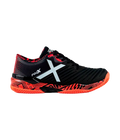Padelschuhe Munich Padx 55 Schwarz/Rot 2025