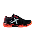 Padelschuhe Munich Padx 55 Schwarz/Rot 2025