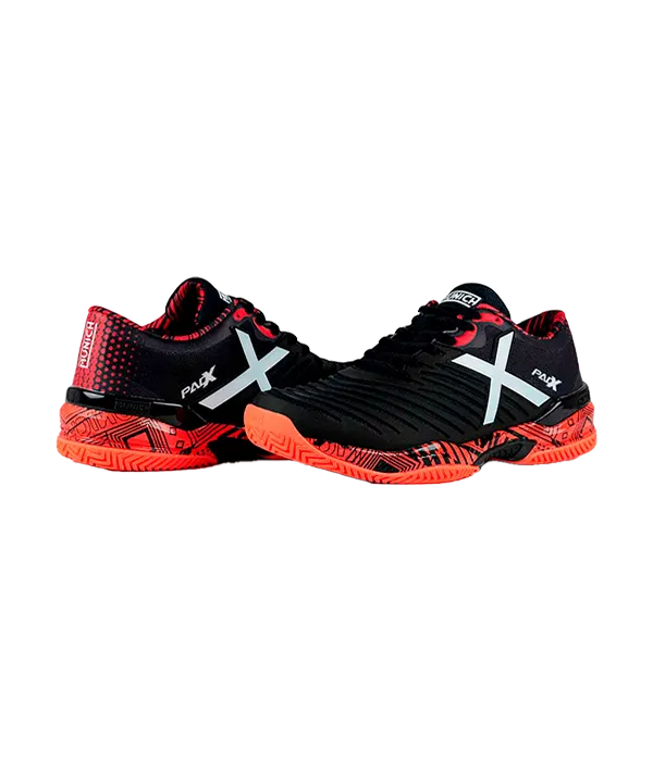 Sapatilhas de padel Munich Padx 55 Preto/Vermelho 2025