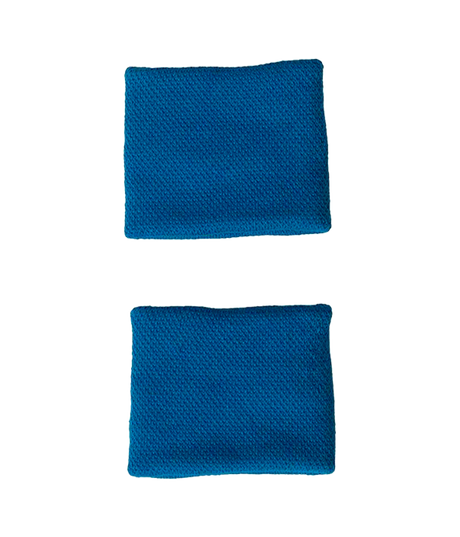 Muñequeras Cortas Adidas Azul 2024 (Pack x2)