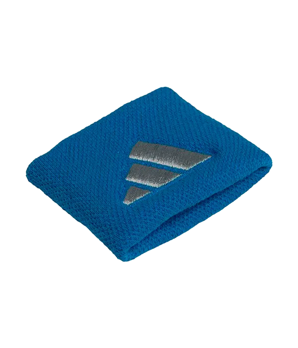 Muñequeras Cortas Adidas Azul (Pack x2)