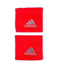 Muñequeras Adidas Cortas Rojo (Pack x2)