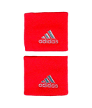 Muñequeras Adidas Cortas Rojo (Pack x2)