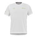 Camiseta Babolat Crew Pescoço Tee Branco/Branco 2026 J. Lebron