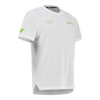 Camiseta Babolat Crew Pescoço Tee Branco/Branco 2026 J. Lebron