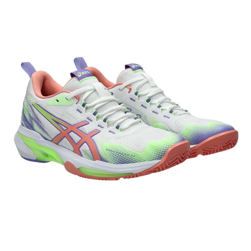 Zapatillas Asics SonicSmash FF White/ Guava Mujer 2026